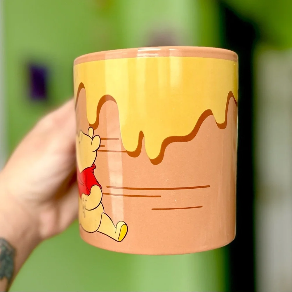 Whimsical Cute Disney Winnie The Pooh Ceramic Kitchen Cute Dining Coffee Tea Mug - Picture 2 of 6